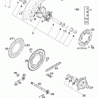 400/640 LC4-E, 640 LC4-E SUPERMOTO CHASSIS Hinterrad lc4-e supermoto rear wheel lc4-e supermoto 640