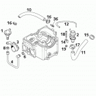 640 DUKE ENGINE Secondary air system 400
