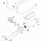 660 RALLYE CUSTOMER BIKE CHASSIS Pipes, silencer 660