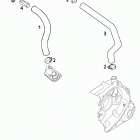 640 DUKE ENGINE Breather system 400 / 640