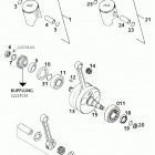 250/300/380 SX, MXC, EXC ENGINE Kurbelwelle, kolben crankshaft, piston 250 / 300 / 380