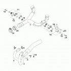 640 DUKE II CHASSIS Pipes, distributor tube 640