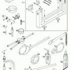 620 SUPER COMPETITION, 620 SC SUPERMOTO ENGINE Spezialwerkzeug special tool 620
