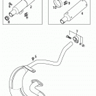 50 Mini Adventure, SX Junior/Senior, JR/SR Adventure CHASSIS Auspuffanlage exhaust system 50