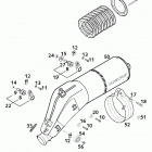 400/640 LC4-E, 640 LC4-E SUPERMOTO CHASSIS Hgs3 supertrap silencer hgs3 supertrap 400 / 640