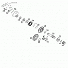 125/200 SX MXC EXC ENGINE Kickstarter kickstarter 125 / 200