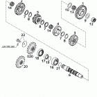 620 SUPER COMPETITION, 620 SC SUPERMOTO ENGINE Getriebe ii transmission ii 620