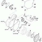 640 DUKE ENGINE Elektrostarter electric starter 400 / 640