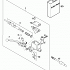 640 DUKE II CHASSIS Handbremszylinder hand brake cylinder 640