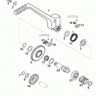 400/520 SX MXC EXC RACING ENGINE Kickstarter kickstarter 400 / 520