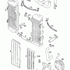 640 DUKE ENGINE Cooling system 400 / 640