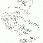 65 SX CHASSIS AND ENGINE Rahmen, ausleger frame, sub frame 65