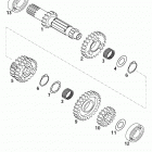 400/520 SX MXC EXC RACING ENGINE Getriebe i 6gang exc transmission i 6gear exc 400 / 520