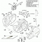 620 SUPER COMPETITION, 620 SC SUPERMOTO ENGINE Engine case 620