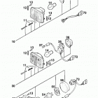 125/200 SX MXC EXC CHASSIS Scheinwerfer head light 125-380