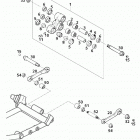 400/640 LC4-E, 640 LC4-E SUPER MOTO CHASSIS Pro lever anlenkung pro lever system 400 / 640