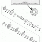 125/200 SX MXC EXC ENGINE Getriebe ii transmission ii 125 / 200
