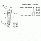 400/640 LC4 USA CHASSIS Federbein wp shock absorber wp 400 / 640