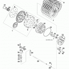 400/620 SUPER COMPETITION, 620 SC SUPER MOTO ENGINE Kupplung clutch 400 / 620