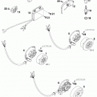 250/300/380 SX MXC EXC ENGINE 2k-1 / 2 / 3 ignition system 250 / 300 / 380