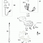 400/640 LC4-E, 640 LC4-E SUPER MOTO CHASSIS Tachoanlage, befestigung speedometer, support 400 / 640