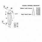 400 SXC USA CHASSIS Federbein wp shock absorber wp 400