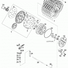 400/640 LC4-E, 640 ADVENTURE R, DUKE ENGINE Kupplung clutch 400 / 640