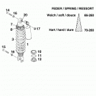 LC4 ADVENTURE R 640 CHASSIS Federbein shock absorber 640