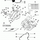 60/65 SX ENGINE Engine case 60 / 65