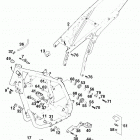400/620 SUPER COMPETITION, 620 SC SUPER MOTO CHASSIS Rahmen, ausleger frame, sub frame 400 / 620