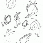 250/300/380 SX MXC EXC CHASSIS Luftfilterkasten air filter box 125-380