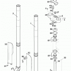 400/640 LC4-E, 640 LC4-E SUPER MOTO CHASSIS Telegabel wp usd43 front fork wp usd43 400 / 640