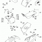 60/65 SX CHASSIS Tank, sitzbank, verkleidung tank, seat, cover 60 / 65
