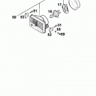 640 LS-E/mil Scheinwerfer head light 640 ls-e / mil 2000