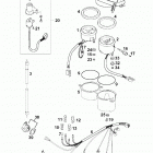 640 DUKE USA, AUSTRALIA CHASSIS Tacho, drehzahlmesser speedometer, tachometer 640