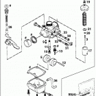 50 Mini Adventure, SX Junior/Senior, JR/SR Adventure ENGINE Vergaser mikuni vm16 carburetor 50 jr adventure usa