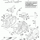 640 LS-E/mil Engine Engine case 640 ls-e / mil 2000
