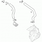 400 SXC USA ENGINE Breather system 400