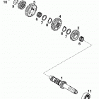 400/640 LC4-E, 640 ADVENTURE R, DUKE ENGINE Getriebe i transmission i 400 / 640