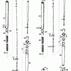 400/640 LC4 USA CHASSIS Gabelbeine wp extreme fork legs wp extreme 400 / 640