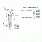 400/640 LC4-E, 640 LC4-E SUPER MOTO CHASSIS Federbein wp shock absorber wp 400 / 640