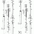 660 LC4 RALLYE CHASSIS Gabelbeine top adjuster fork leg top adjuster 660
