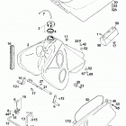 640 LS-E/mil Tank, sitzbank, verkleidung tank, seat, cover 640 ls-e /...