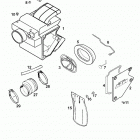 640 LS-E/mil Luftfilterkasten air filter box 640 ls-e / mil 2000
