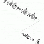 400 SXC USA ENGINE Getriebe i transmission i 400