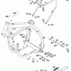 60/65 SX CHASSIS Rahmen, ausleger frame, sub frame 60 / 65