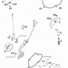 400/520 SX, EXC RACING ENGINE 4k3a ignition system kokusan 4k3a 400 sx