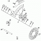 640 LS-E/mil Vorderrad front wheel 640 ls-e / mil 2000