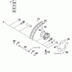 60/65 SX CHASSIS Vorderrad front wheel 60 / 65