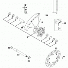 250/300/380 SX MXC EXC CHASSIS Vorderrad sx, exc front wheel sx, exc 125-380